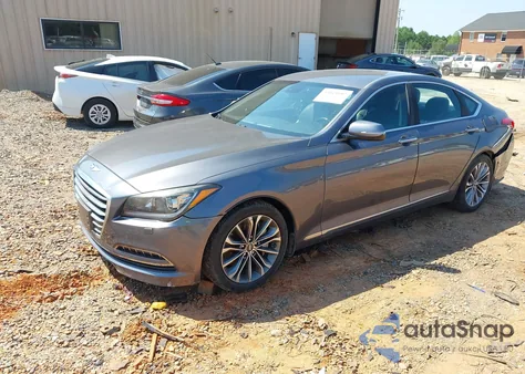 2015 Hyundai Genesis 3.8 from USA, damaged, VIN KMHGN4JE8FU075379